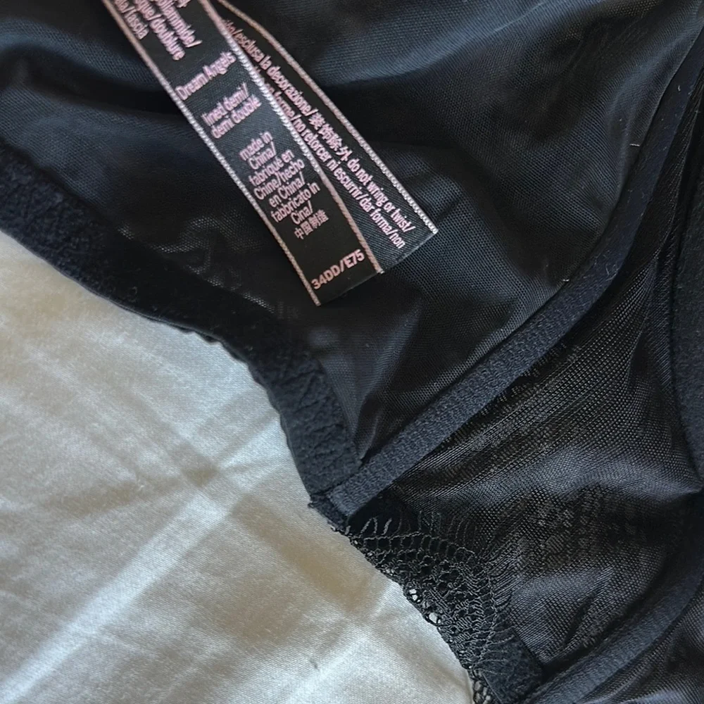Victoria’s Secret black lace corset bra - Picture 5 of 5